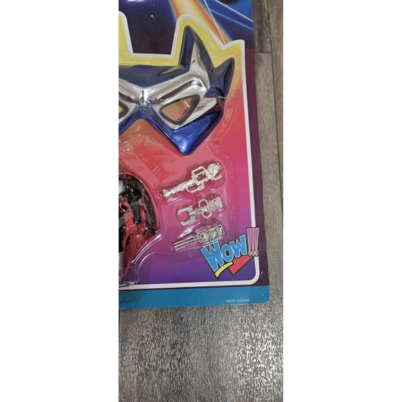 Galaxy Force Stellar Force Chap Mei Mask And Figure  Vintage NOS KO Power Ranger - Picture 6 of 7